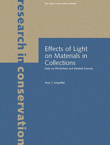 Effects of Light on Materials in Collections: Data on Photoflash and Related Sources | Getty Store