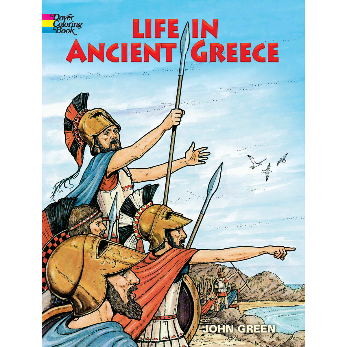 Life in Ancient Greece Coloring Book | Getty Store