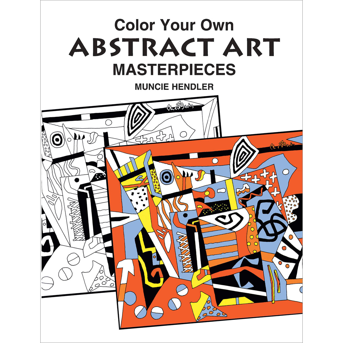 Abstract Art Masterpieces Coloring Book | Getty Store