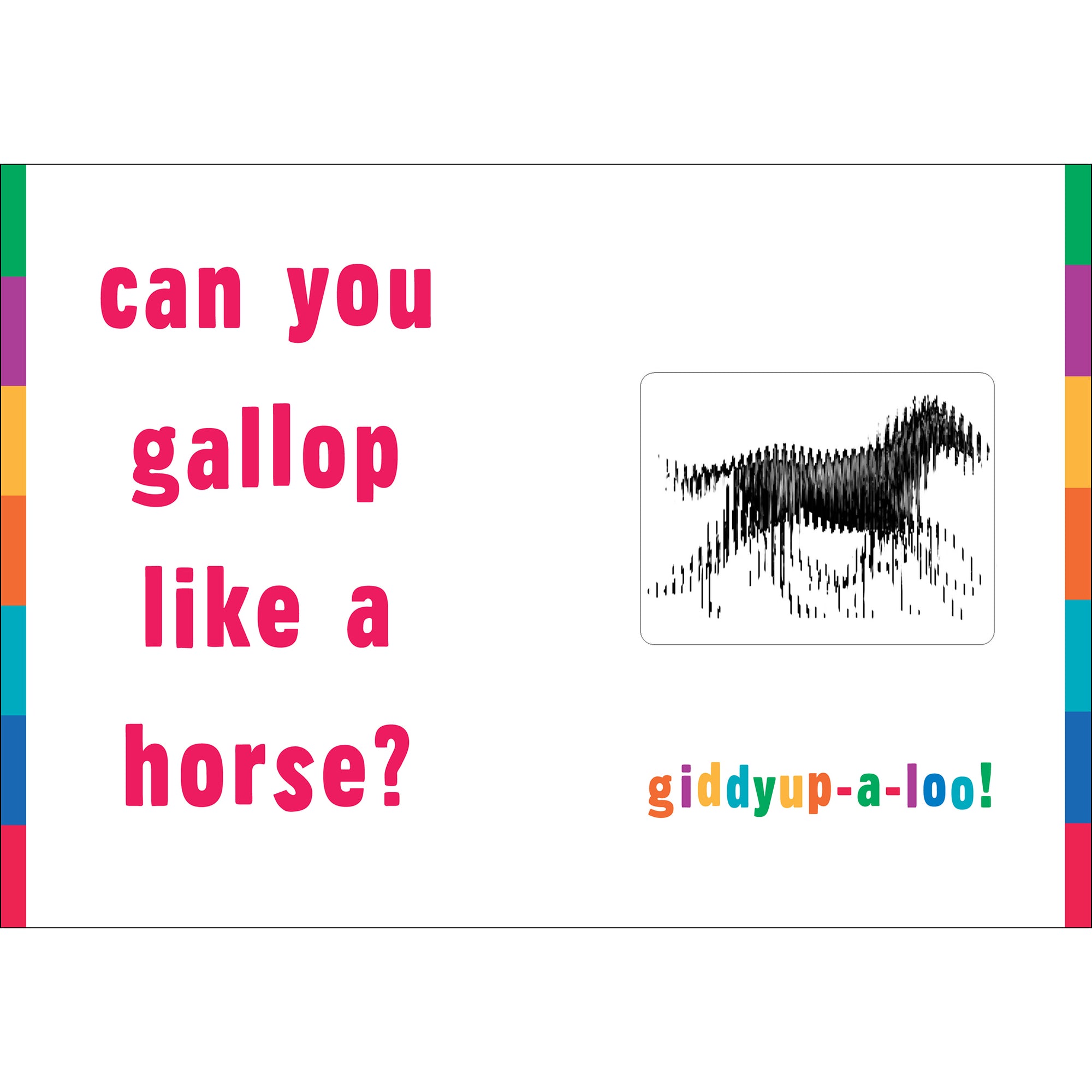 Gallop!  A scanimation Picture Book | Getty Store