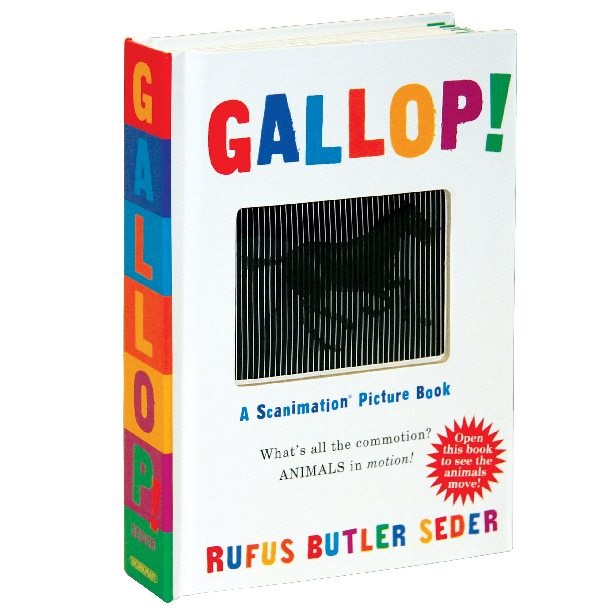 Gallop!  A scanimation Picture Book | Getty Store