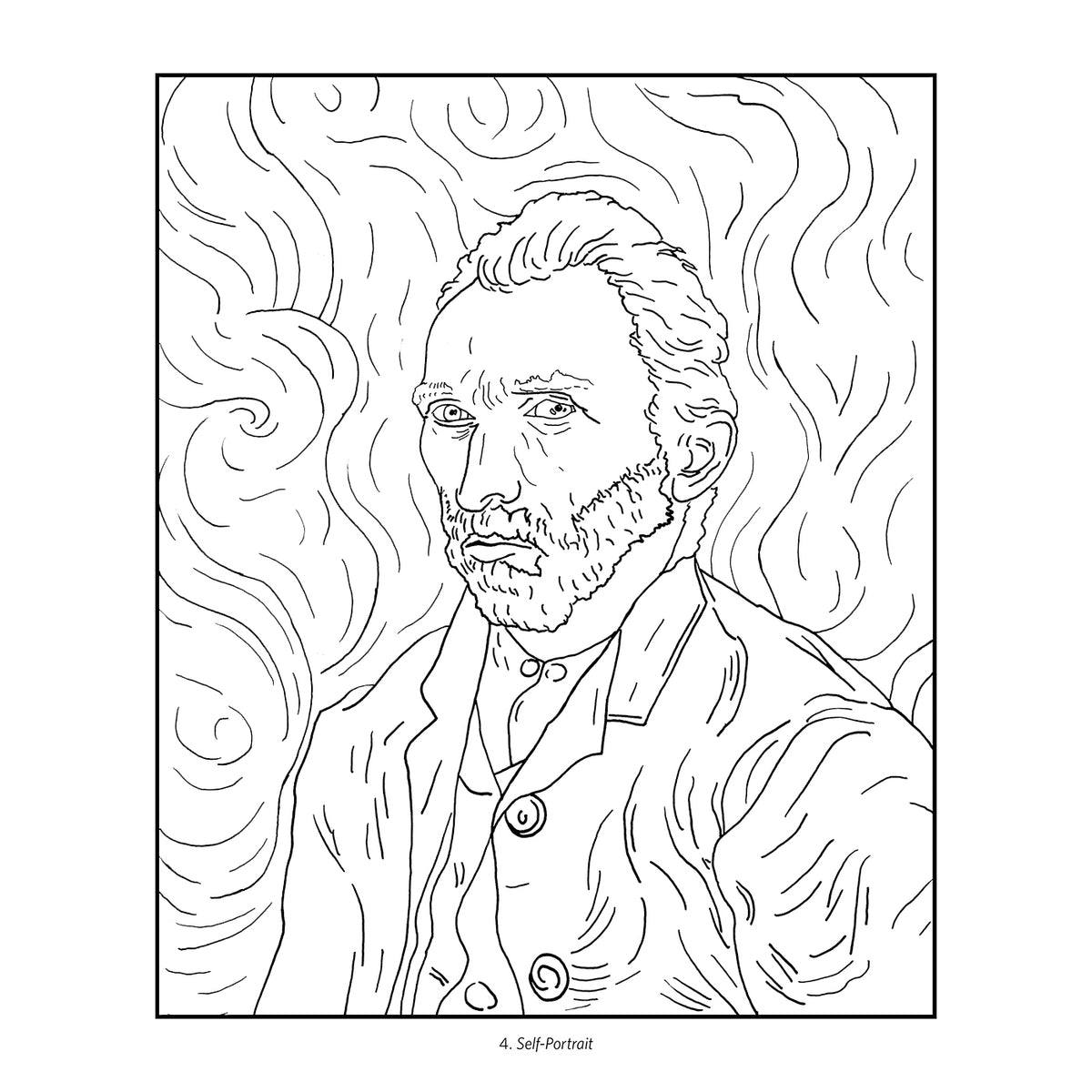Coloring Book Vincent Van Gogh Getty Museum Store