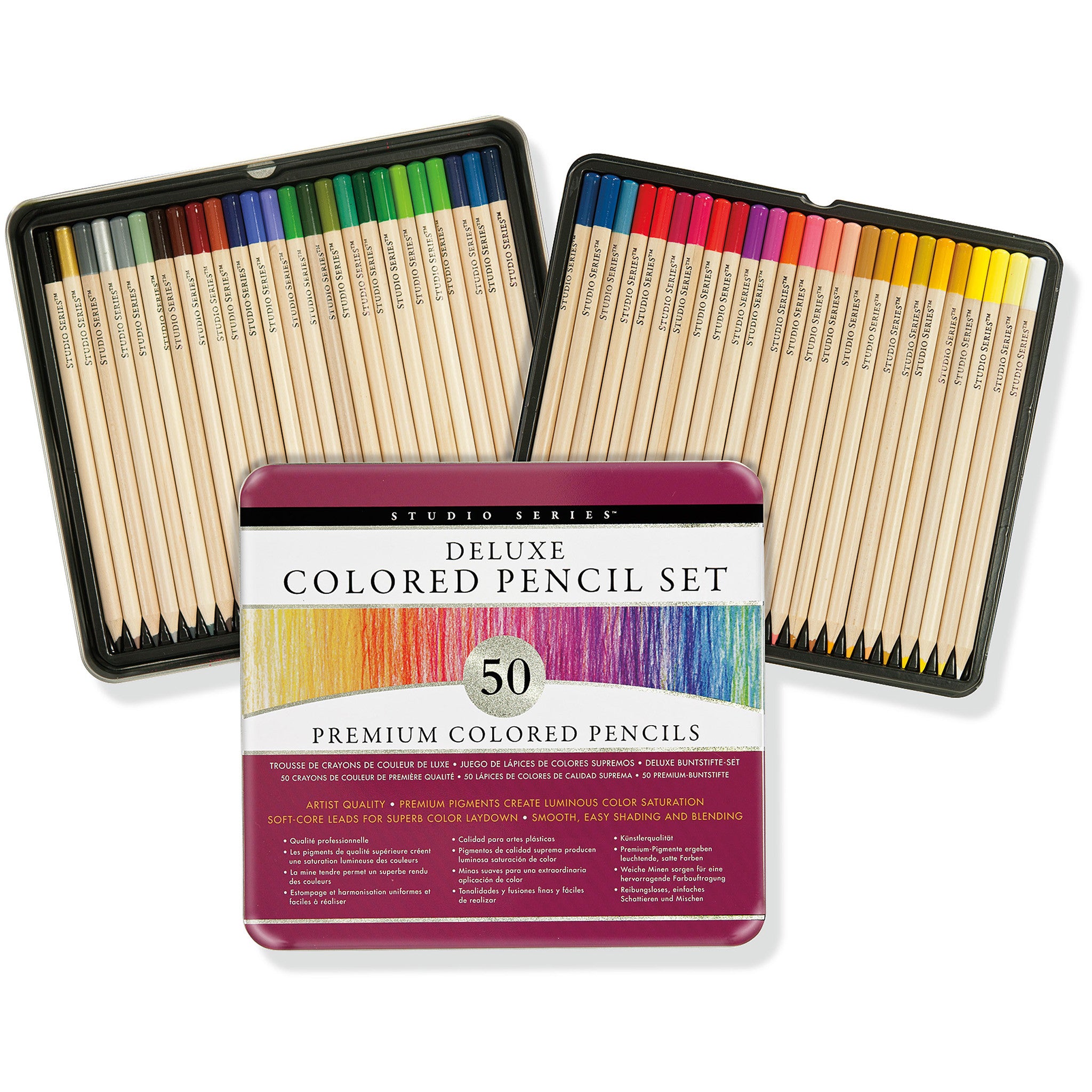 Faber Castell Sketch Pencils - Tin of 12 Castell 9000 Art Set Graphite  Pencils