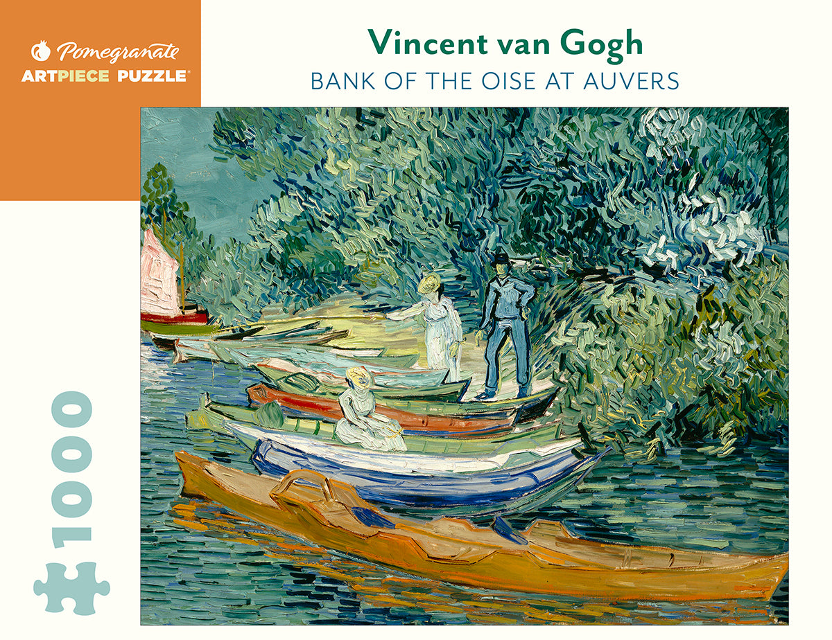Van Gogh&#39;s Banks of the Oise at Auvers Puzzle - 1,000 Pieces