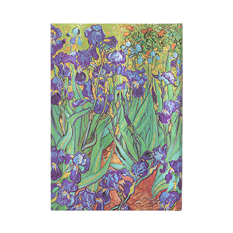 Midi Unlined Journal - Van Gogh &lt;i&gt;Irises&lt;/i&gt;