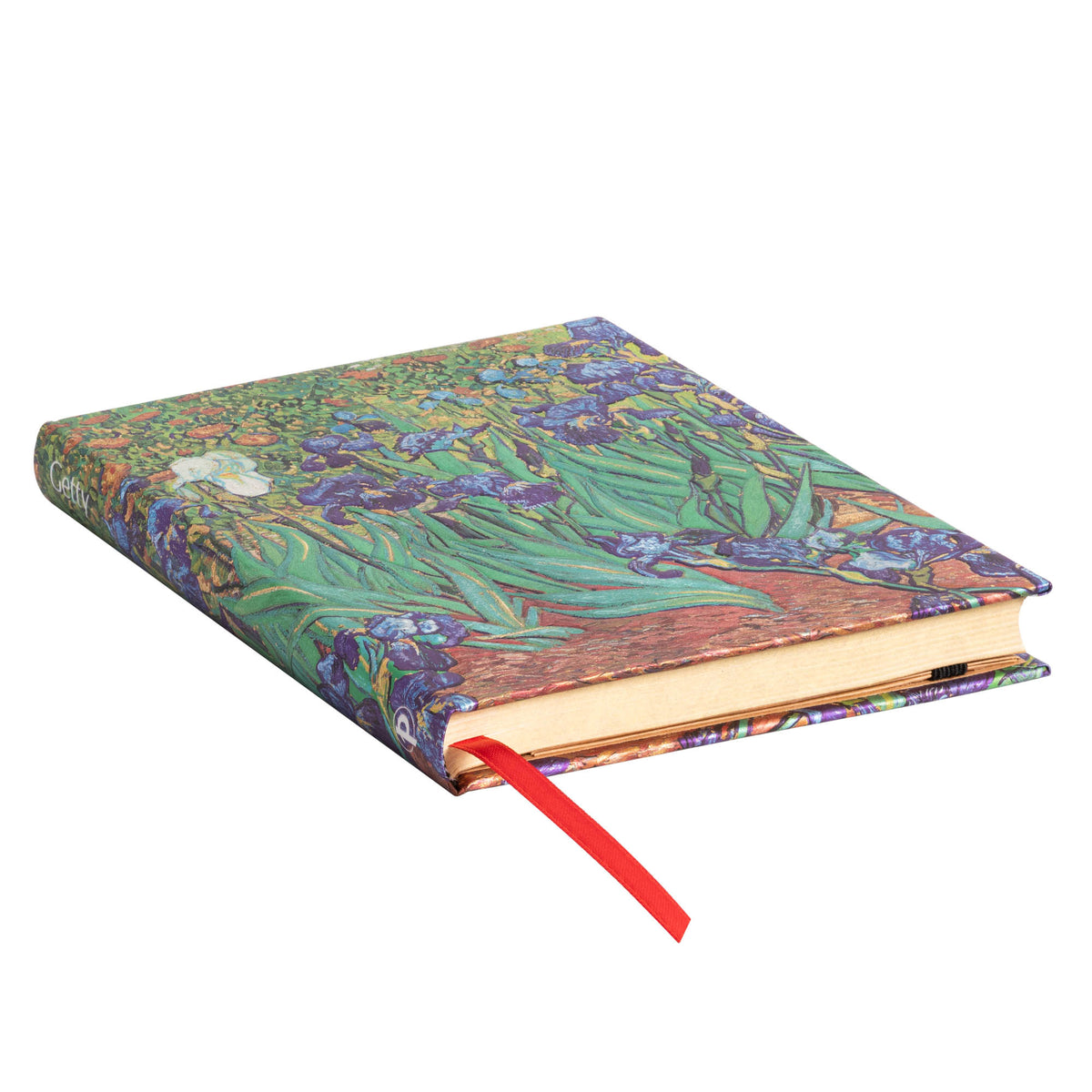 Midi Unlined Journal - Van Gogh &lt;i&gt;Irises&lt;/i&gt;