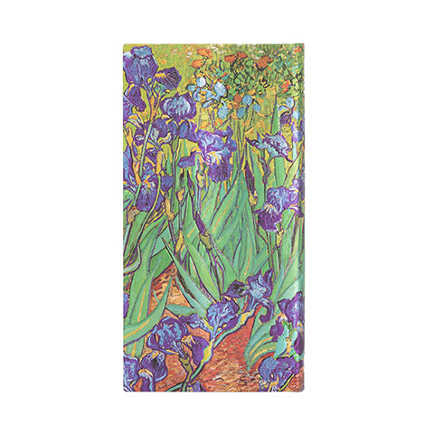 Slim Lined Journal - Van Gogh Irises