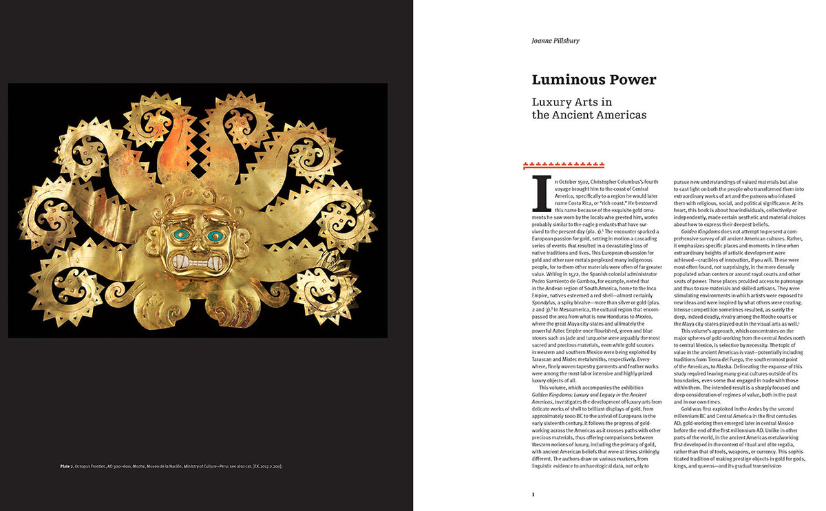 Golden Kingdoms: Luxury Arts in the Ancient Americas | Getty Store