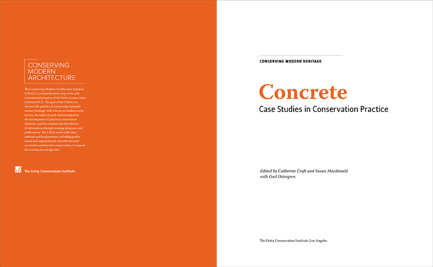 Concrete: Case Studies in Conservation Practice | Getty Store