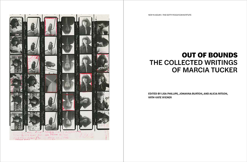 Out of Bounds: The Collected Writings of Marcia Tucker | Getty Store