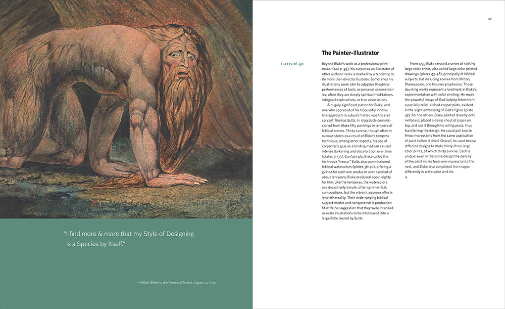アート・デザイン・音楽 William Blake's Commercial Book Illustra William Blake: Visionary - Getty Museum Store