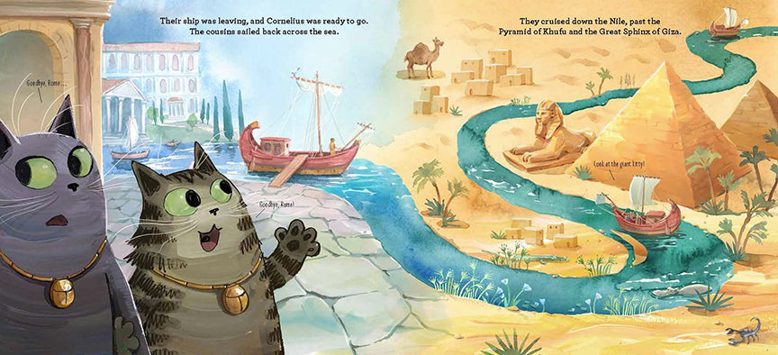 Cleo and Cornelius: A Tale of Two Cities and Two Kitties | Getty Store