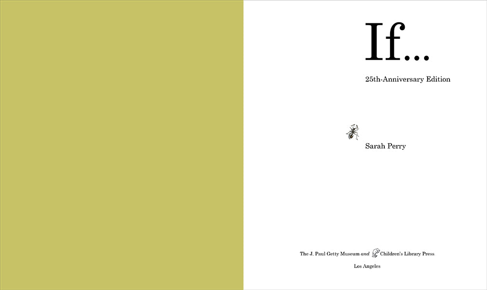 If . . . 25th-Anniversary Edition | Getty Store