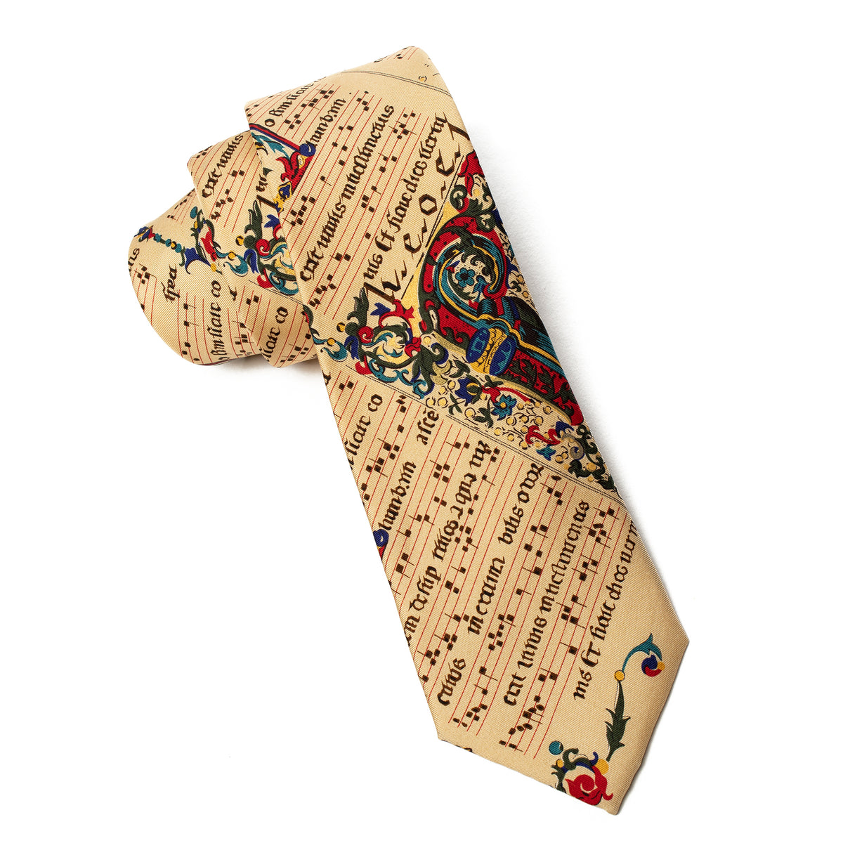 Tie-Illuminated Musical Manuscript | Getty Store