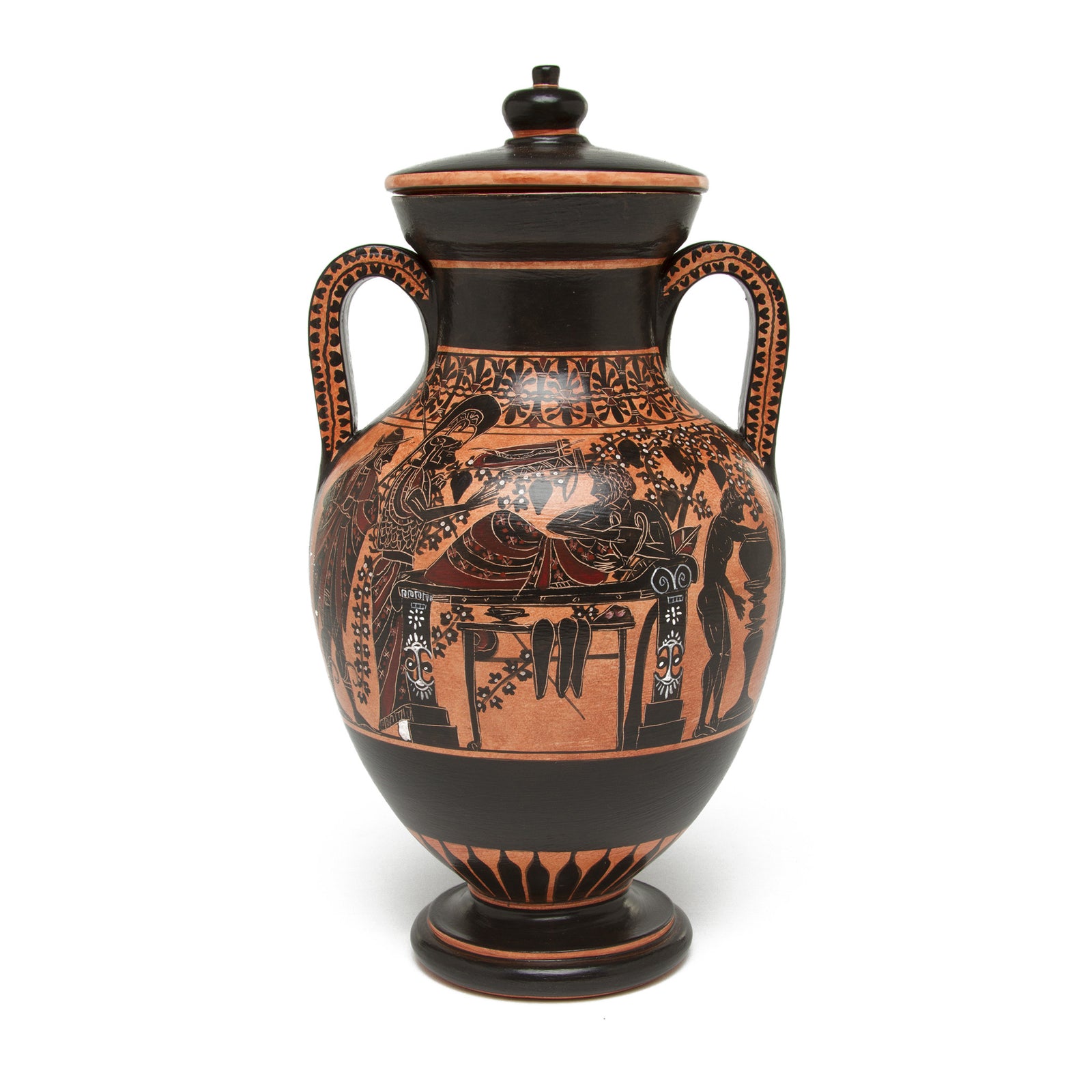 Greek Belly Amphora Vase- Herakles | Getty Store