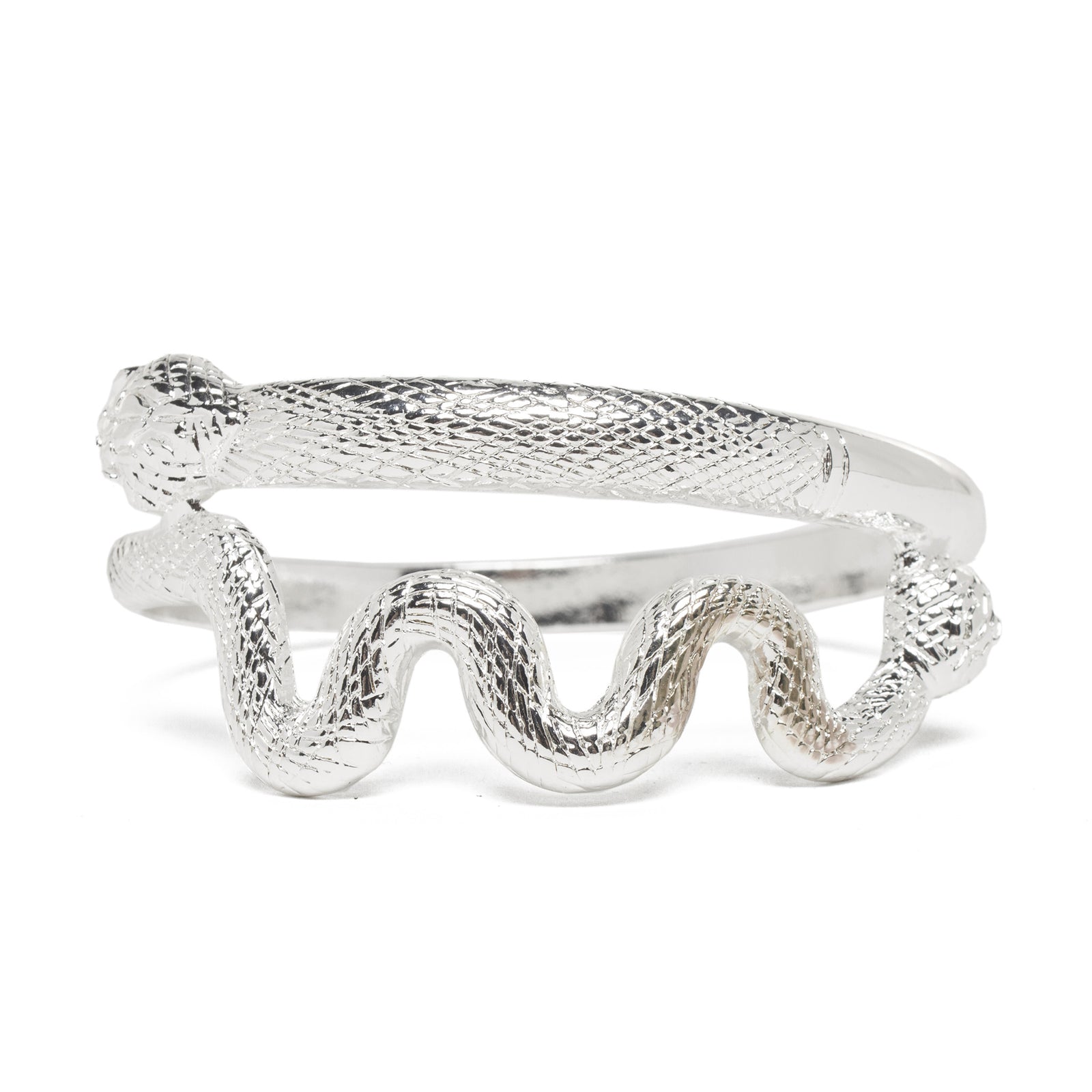 Snake Bracelet- Silver Plated  | Getty Store