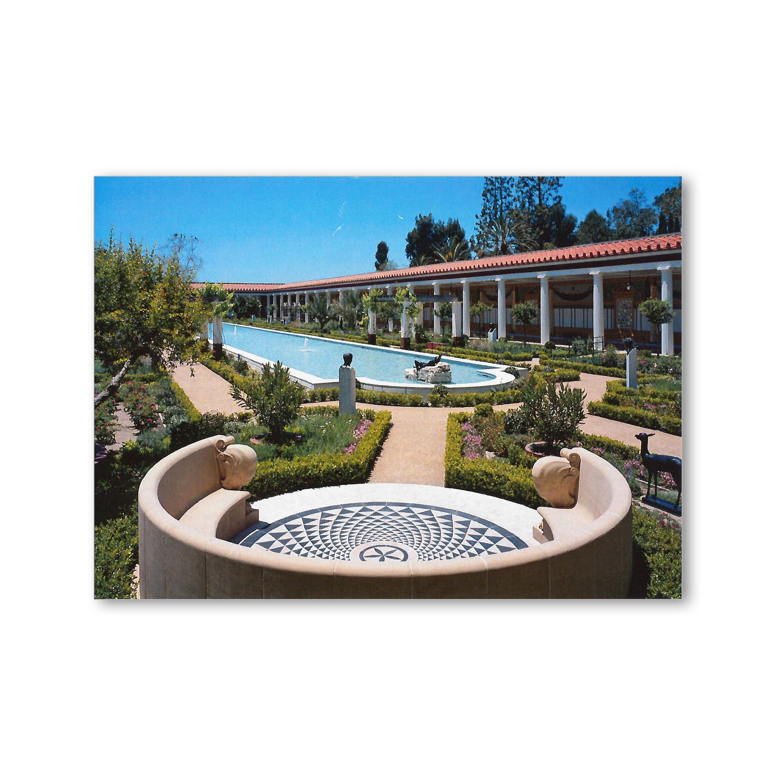 Villa Outer Peristyle Postcard | Getty Store