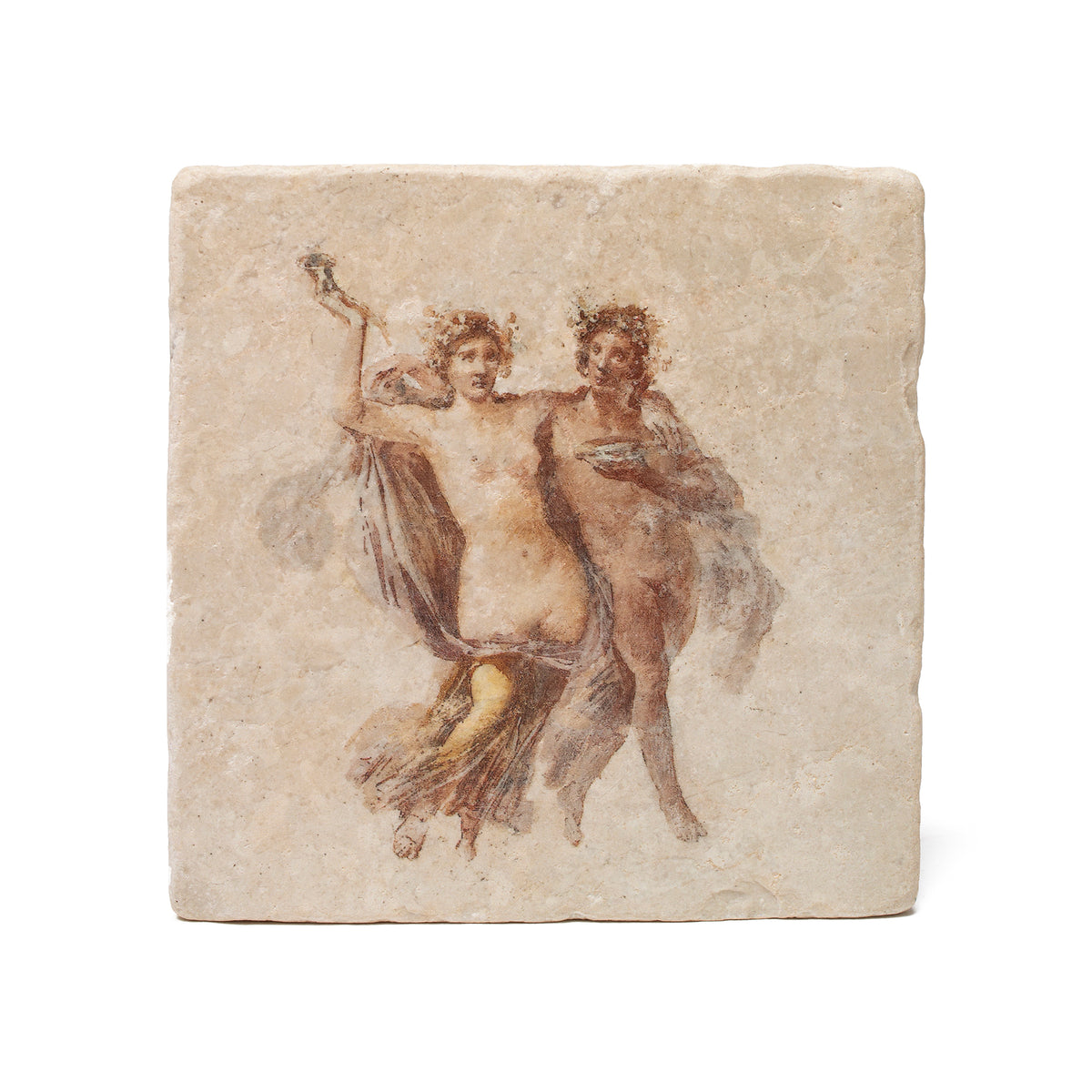 Roman Fresco Coasters- Dionysus coaster | Getty Store