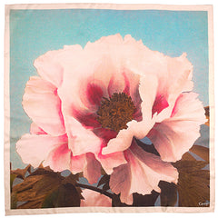 kaoyorinakami カオヨリナカミ check scarf ブラウン Suzusan Cashmere knit scarf shawl Boujime Shibori line in