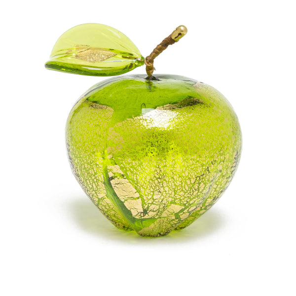 Handblown Murano Glass Apple - Getty Museum Store