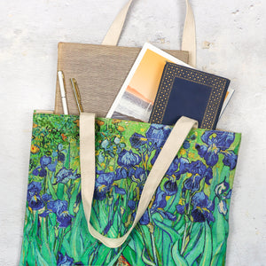 van Gogh Irises Handbag  Van gogh irises, Handbag, Hand painted bags  handbags