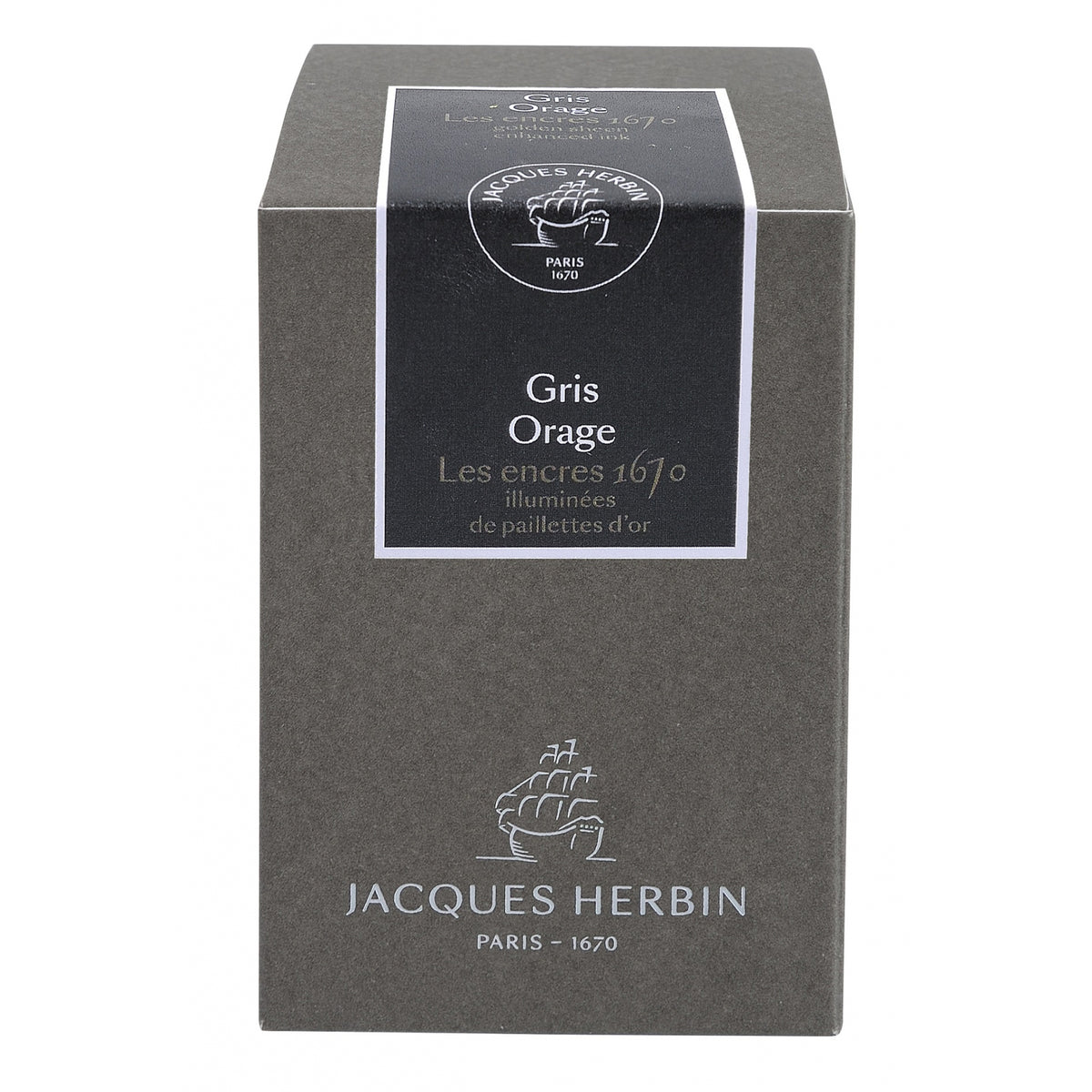 Herbin 1670 Anniversary Ink - Gris Orage (Stormy Grey)