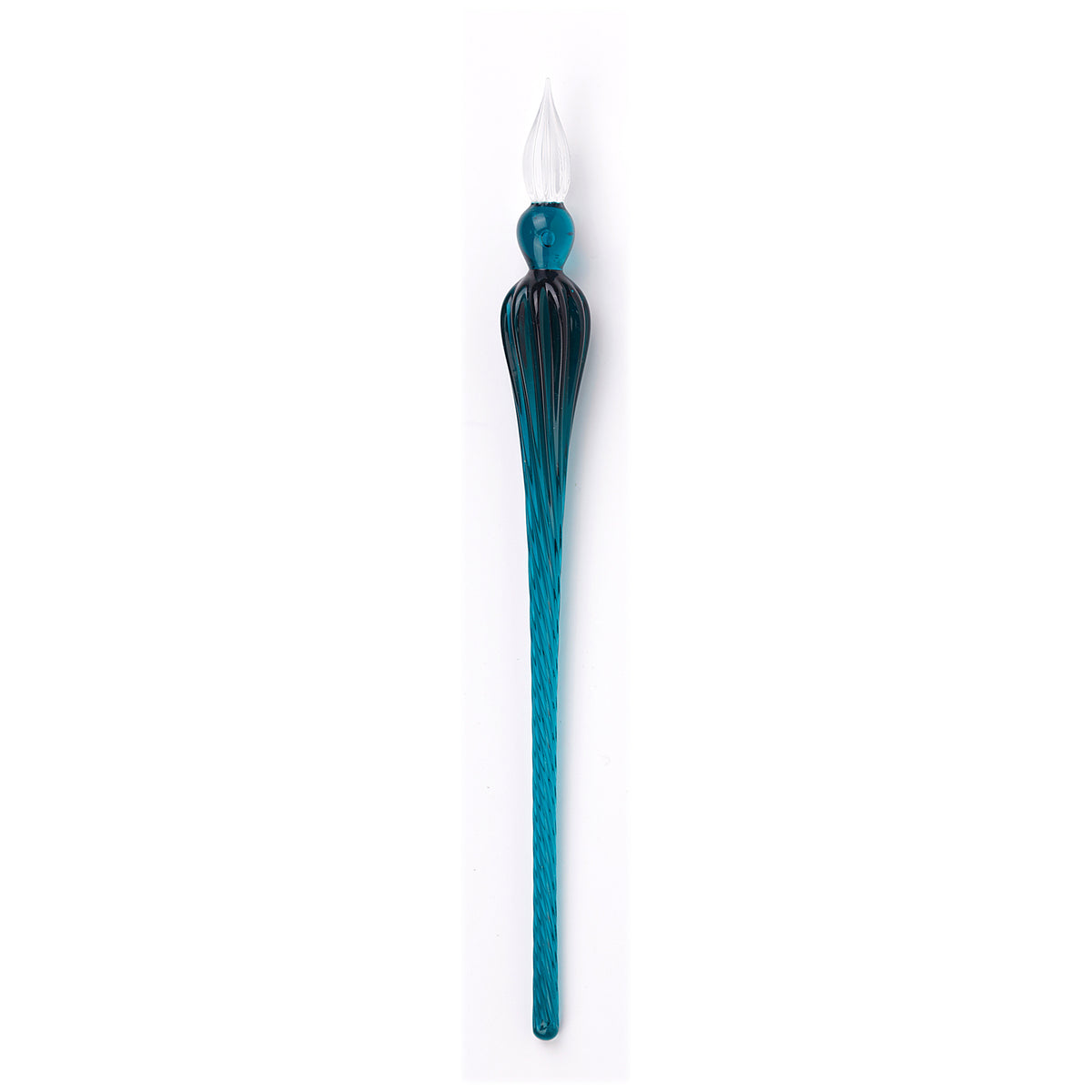 Glass Calligraphy Pen - Turquoise