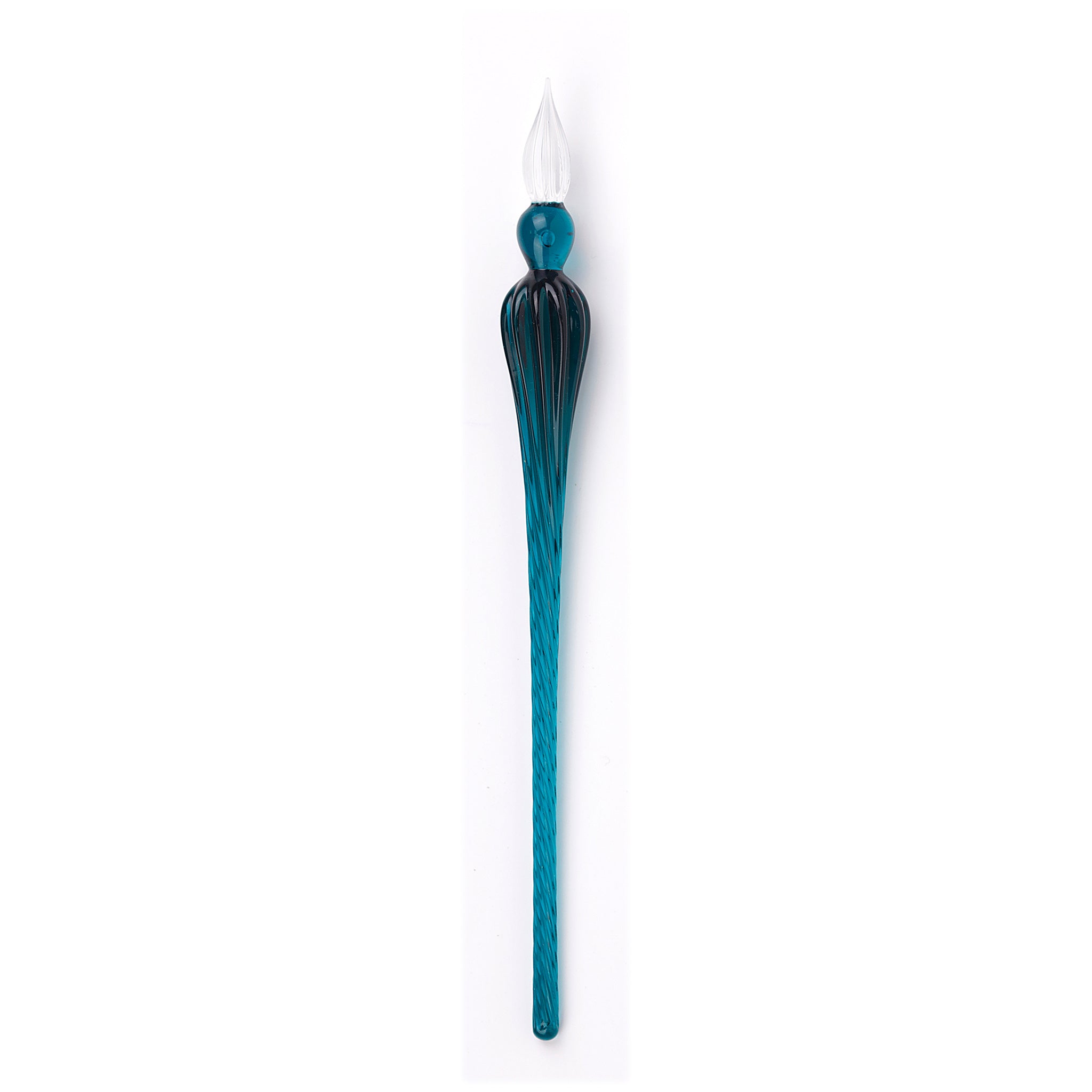 tapet kryds Fantastiske Glass Calligraphy Pen - Turquoise - Getty Museum Store