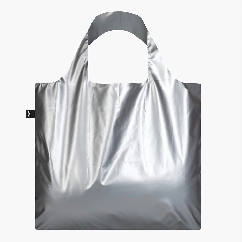 Tote Bag  - Metallic Silver