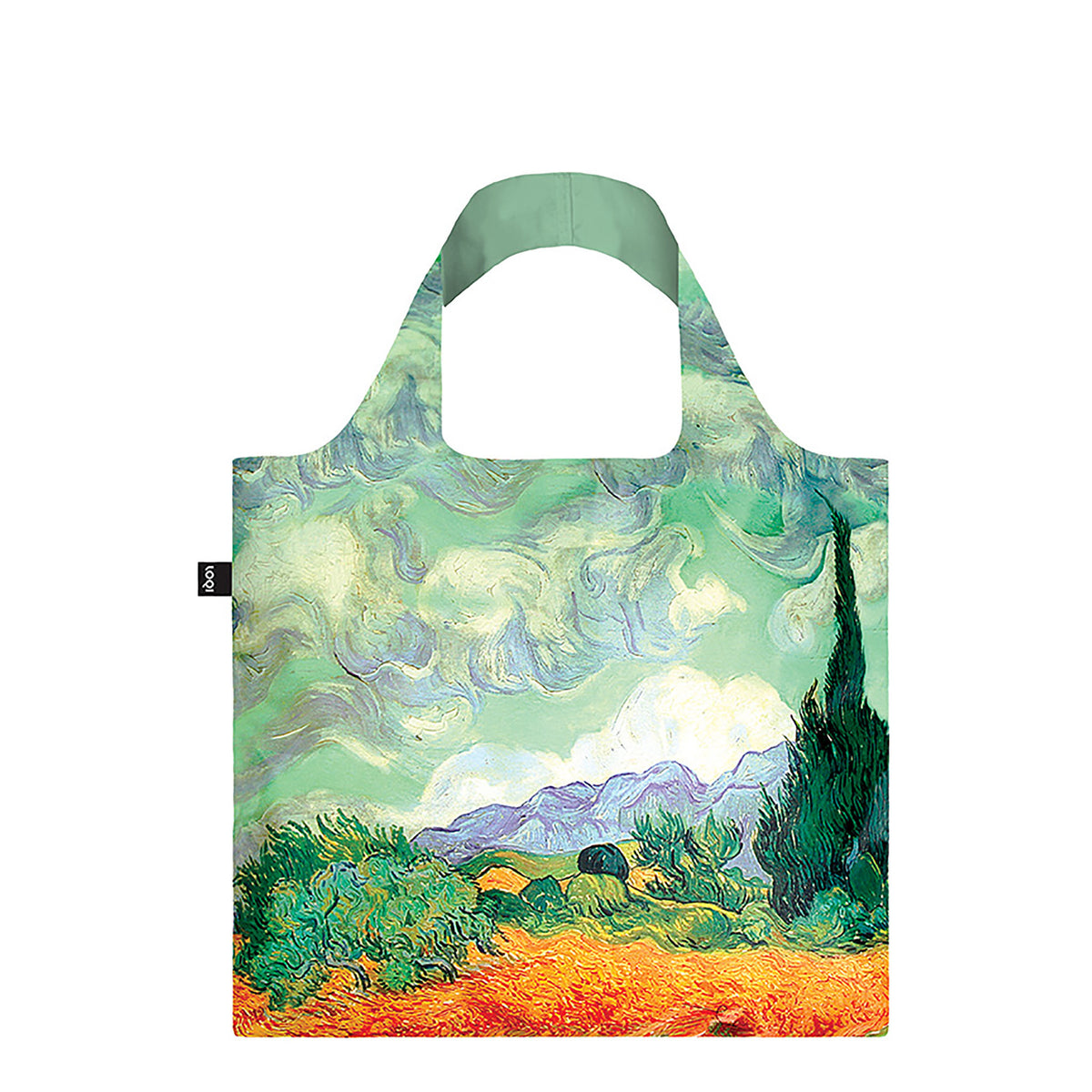 Tote Bag - Van Gogh&#39;s Wheat Field with Cypresses