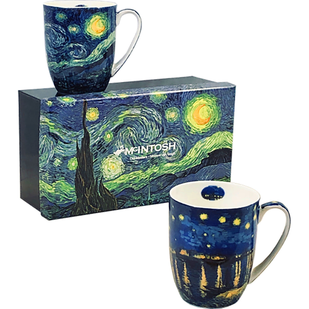 Van Gogh Starry Night Large Porcelain Fine Art Coffee and Tea Mug