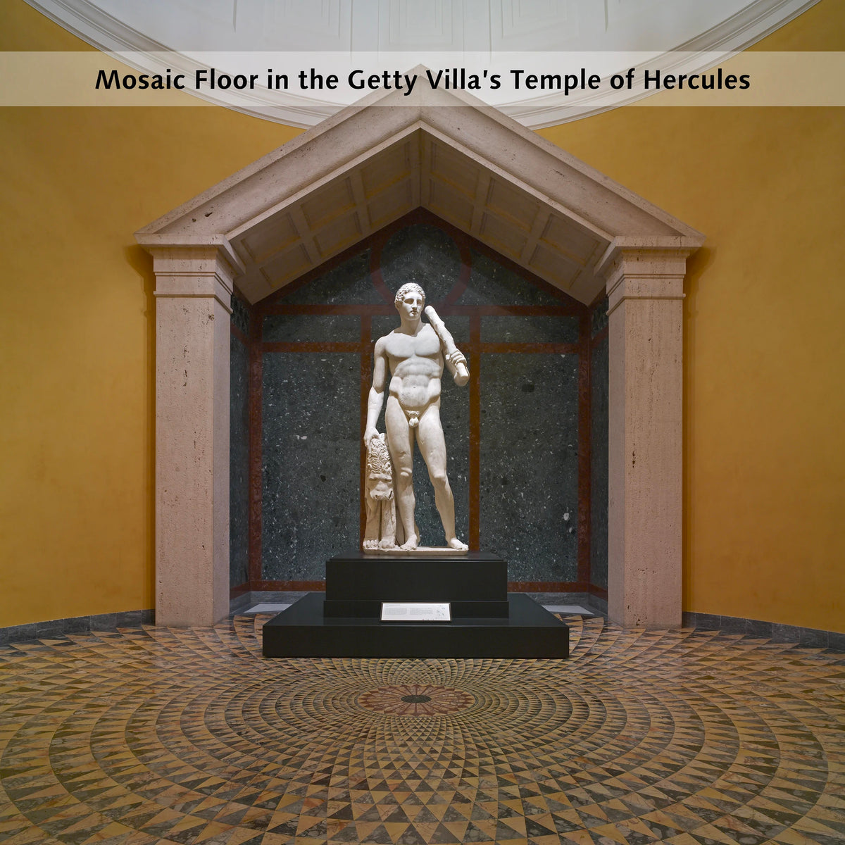 Hercules Mosaic Floor Scarf
