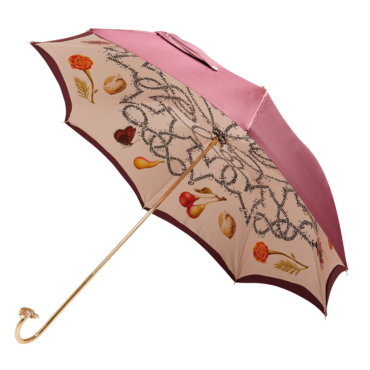 Botanical Illuminations Umbrella - Maroon