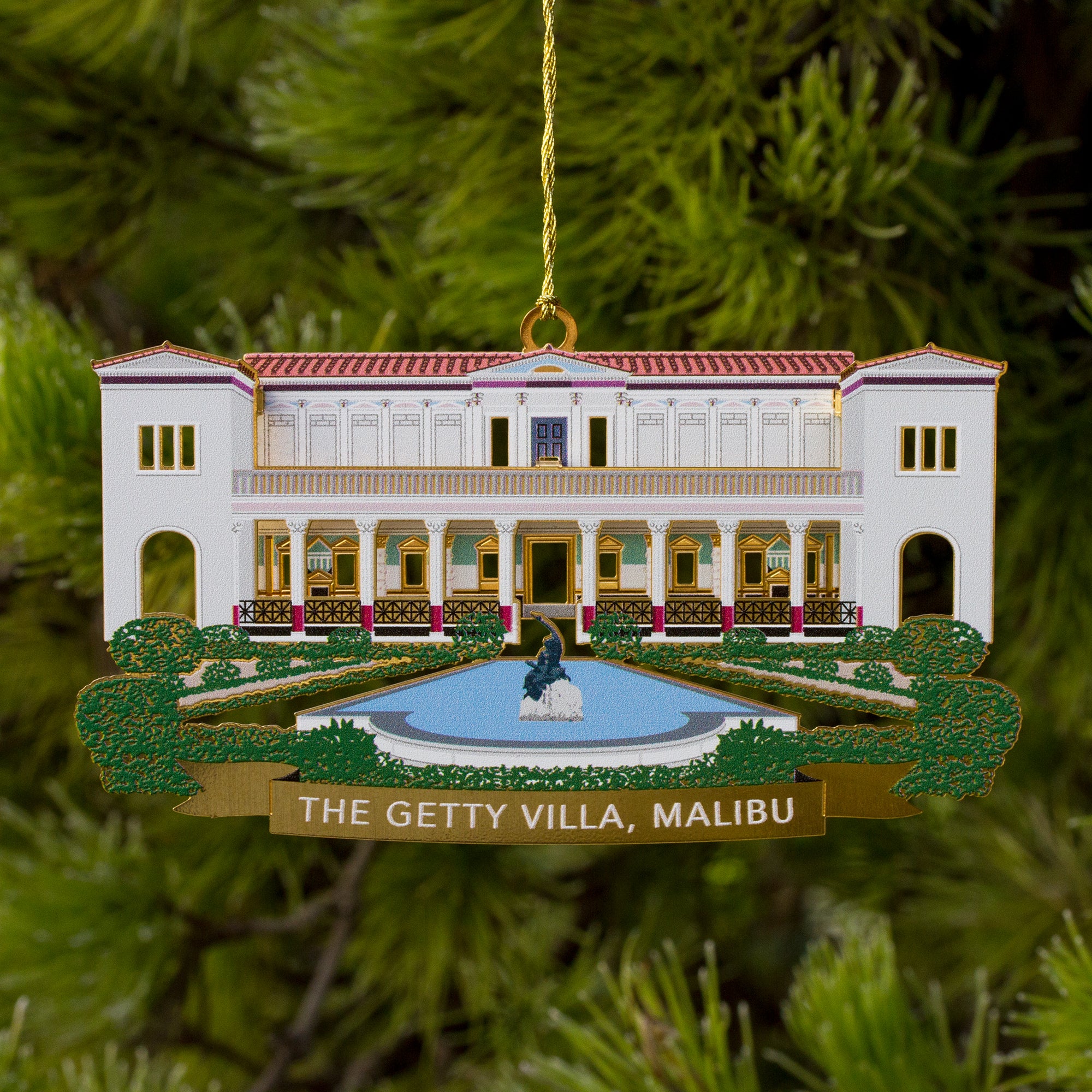 Metal Ornament-The Getty Villa | Getty Store