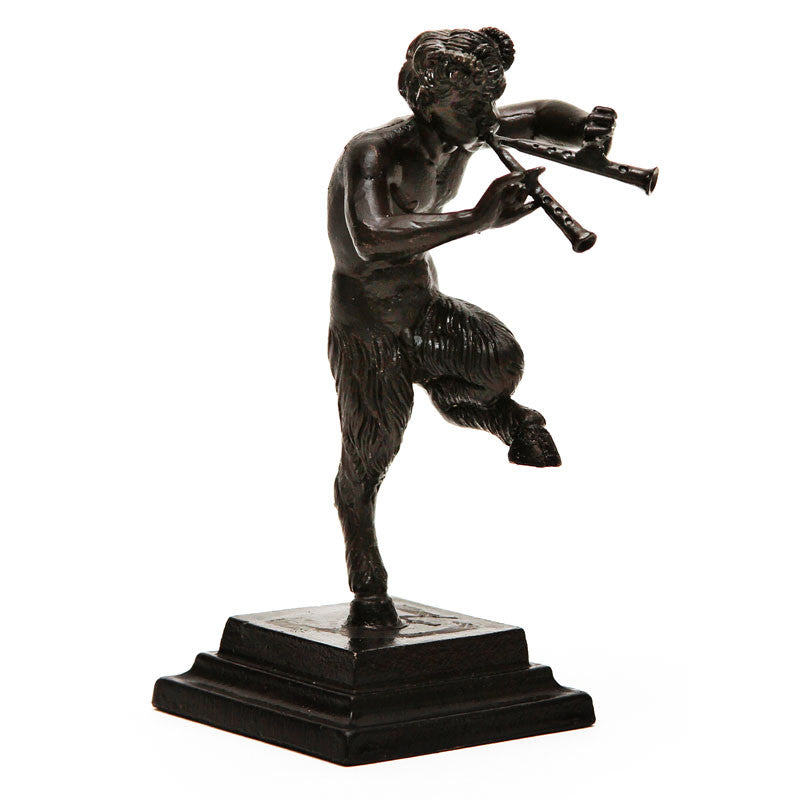 Pan (4 1/4&quot; H) - Cast Brass Sculpture | Getty Store