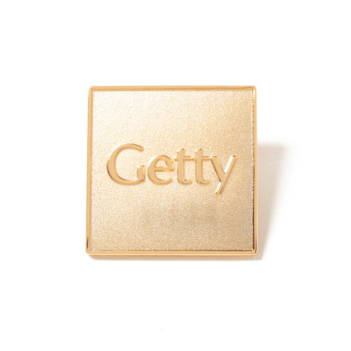 Getty Logo Collector Pin - Gold Tone