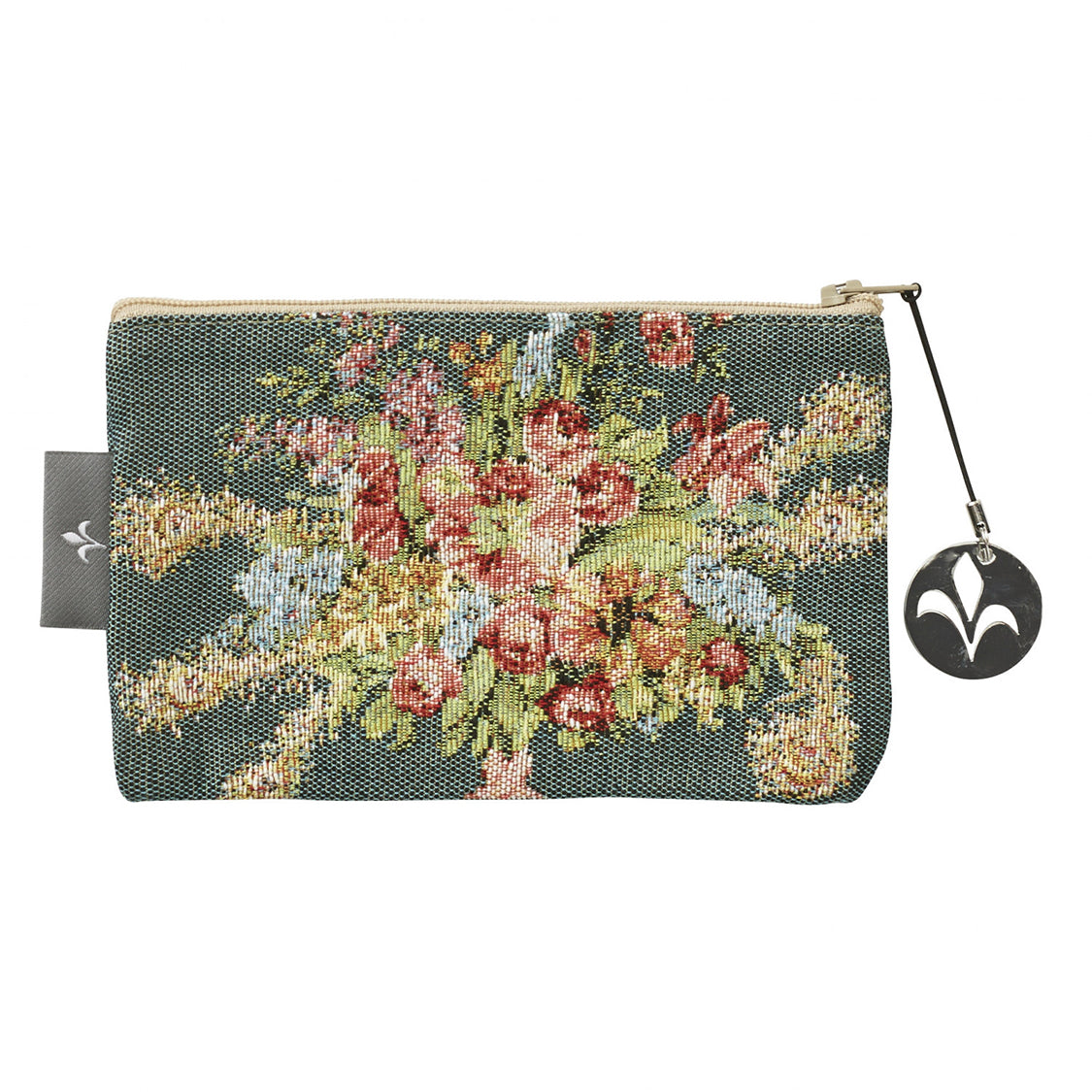 Vintage rose tapestry clutch purse – Bijou Wolf