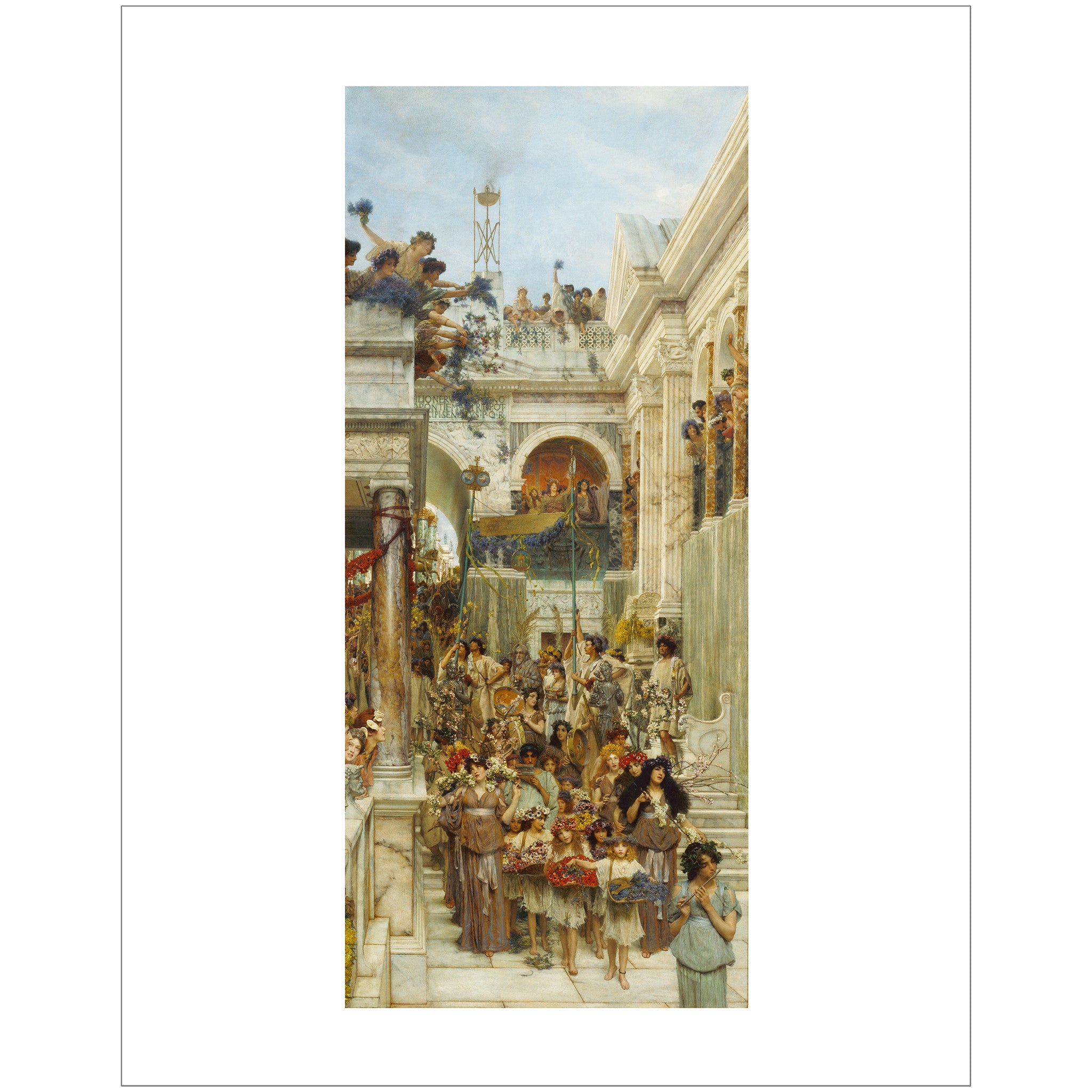 Alma-Tadema - Spring 11" x Print - Getty Museum Store