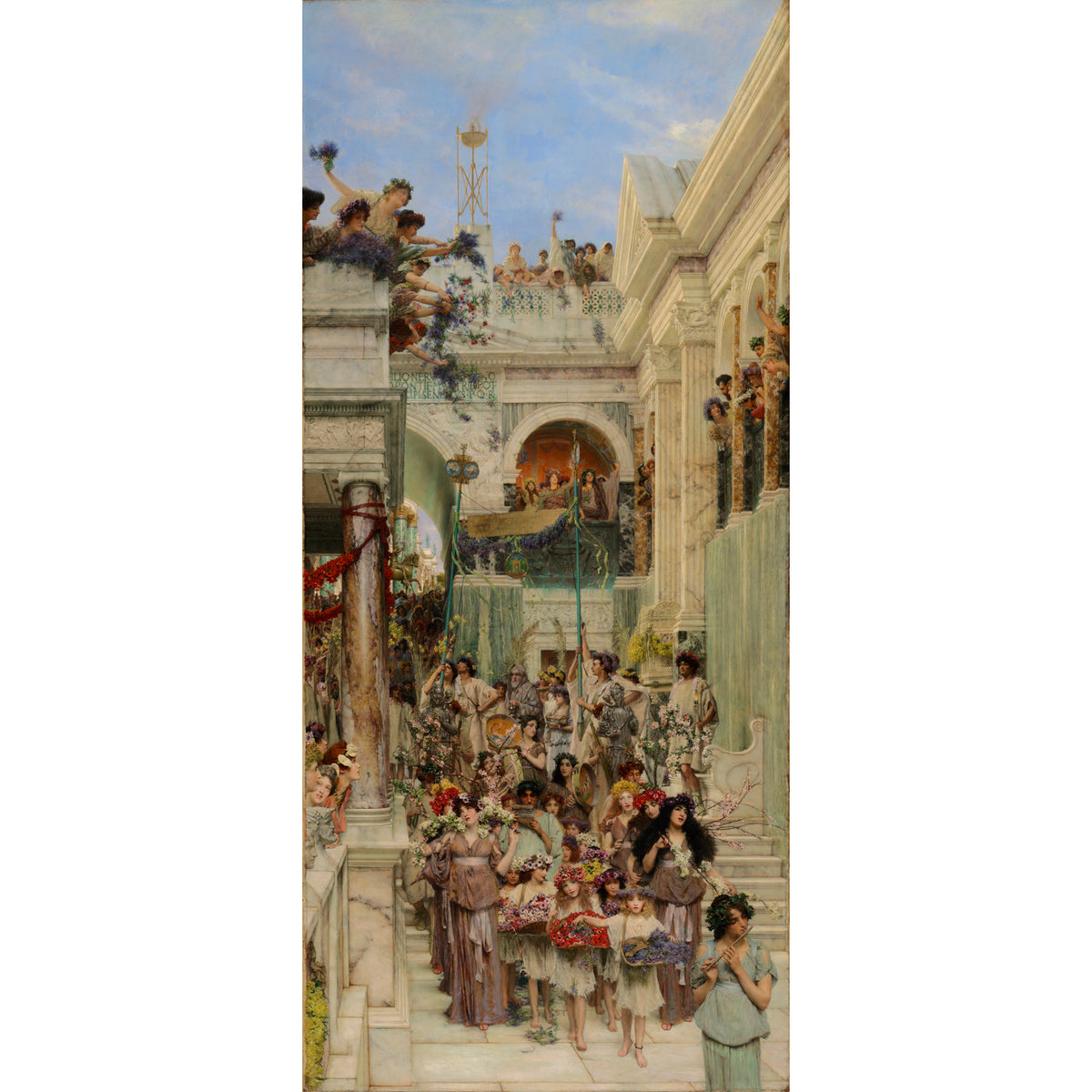 Alma-Tadema Spring, Full image of Puzzle | Getty Store