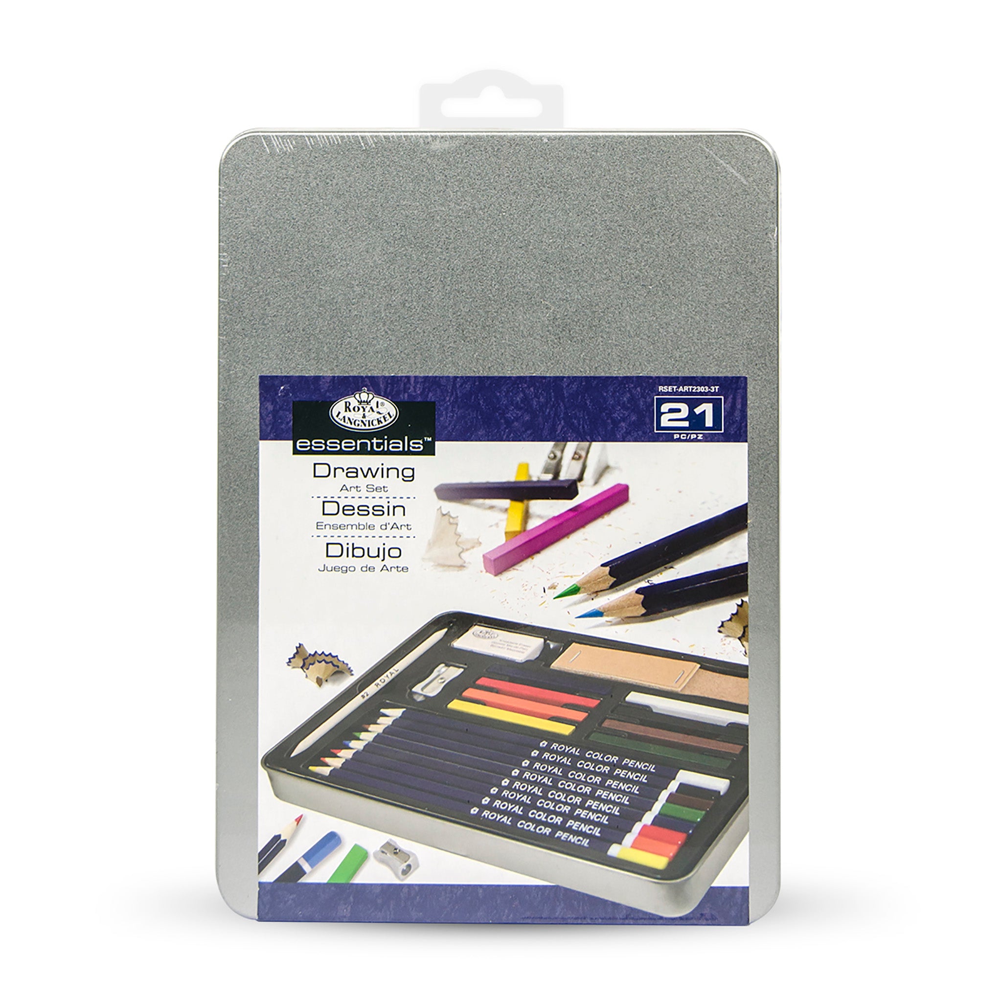 CP00051324 - Royal & Langnickel Sketching Mini Tin Set | Findel  International