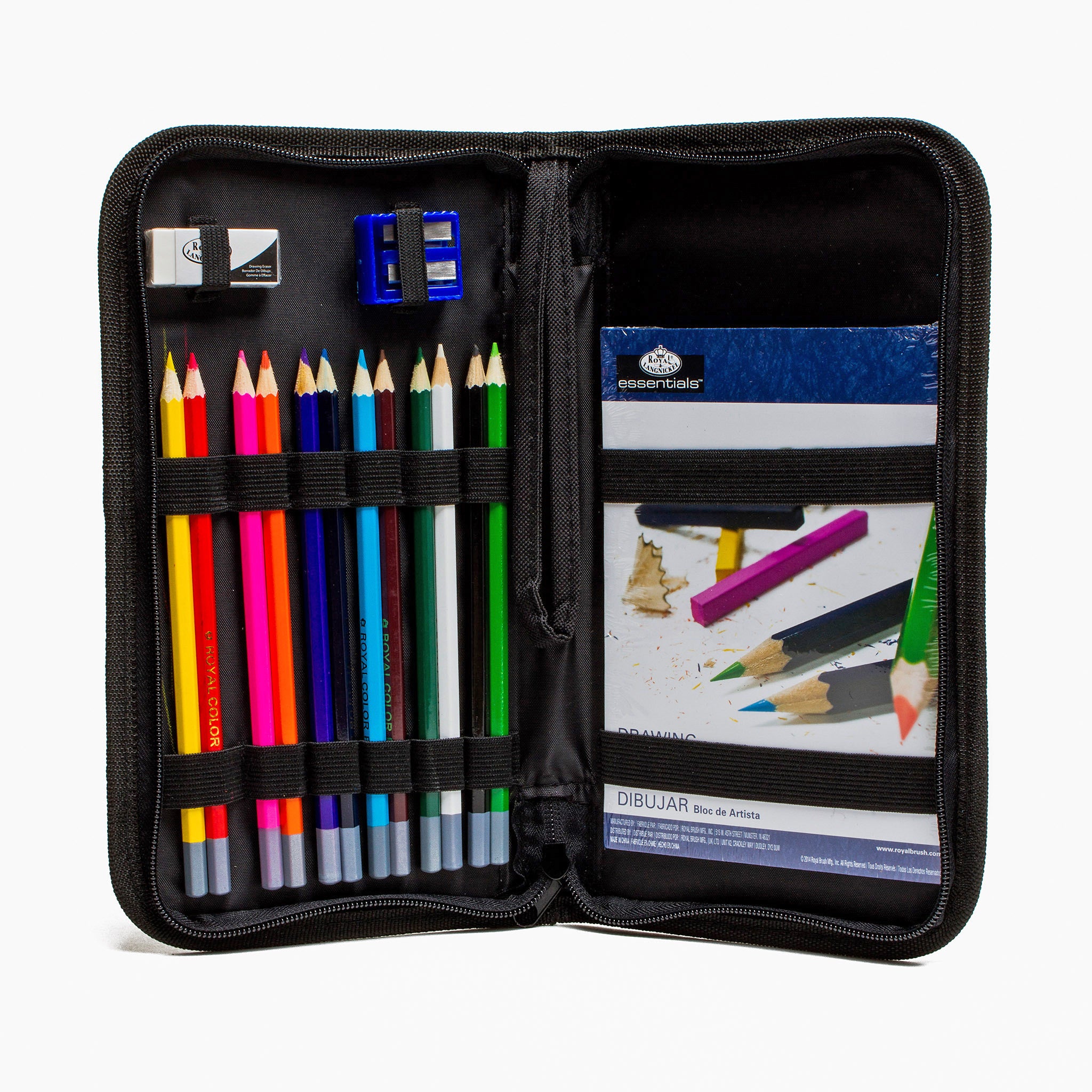 13-piece Sketchbook and Colored Pencils Set - St. Jude Gift Shop
