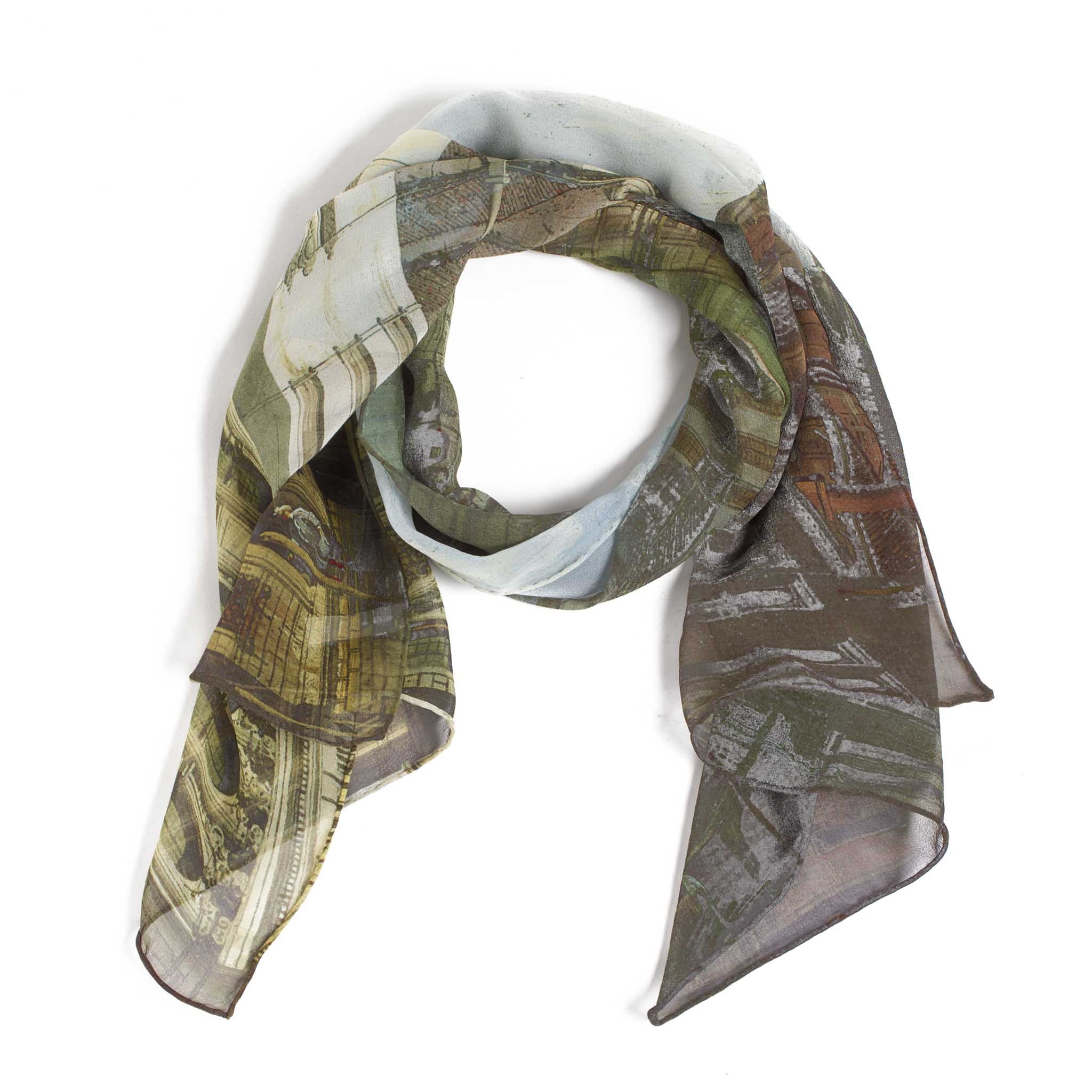 Camo / camouflage / scarf / Louis Vuitton