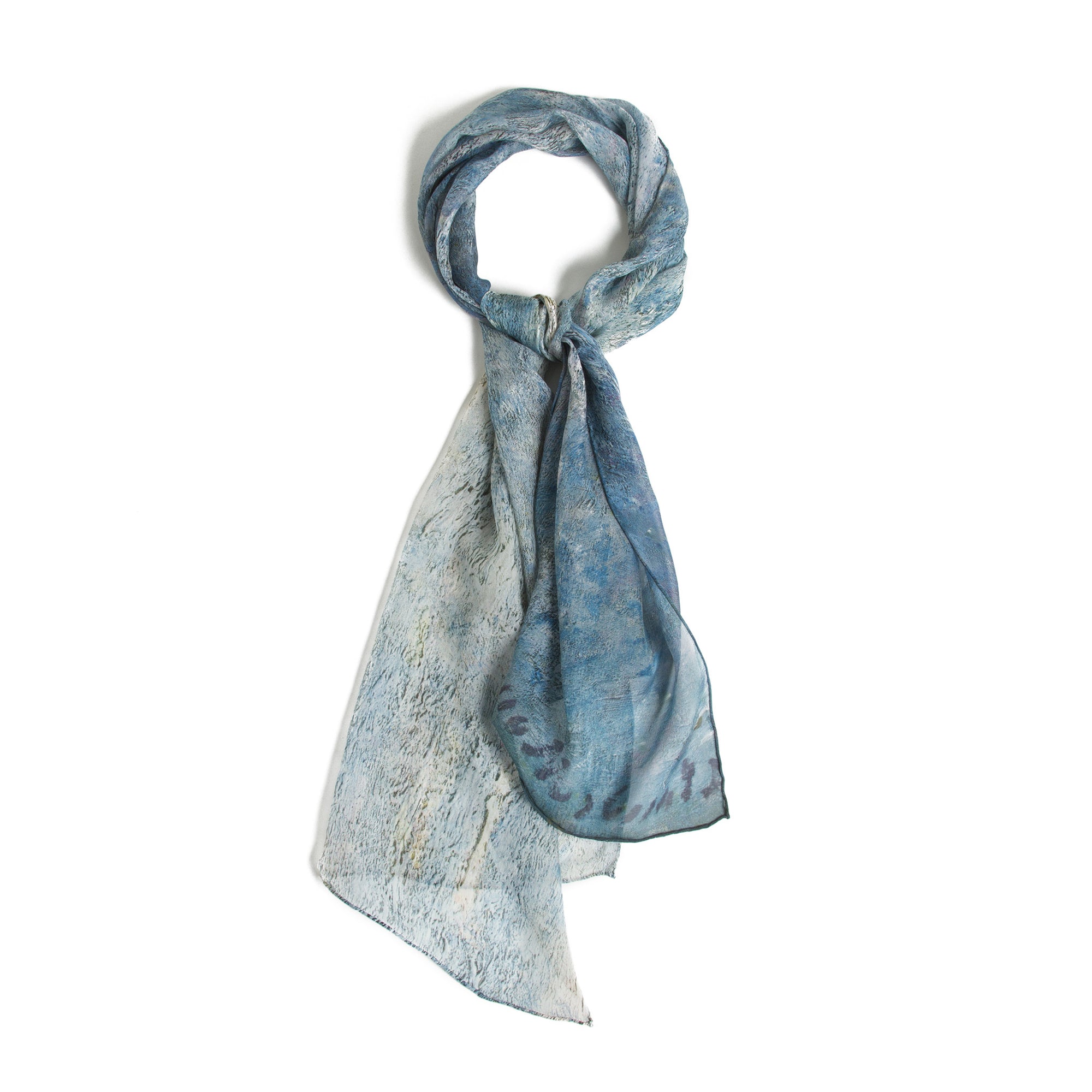 The Portal of Rouen Cathedral in Morning Light Silk Scarf | Getty Store