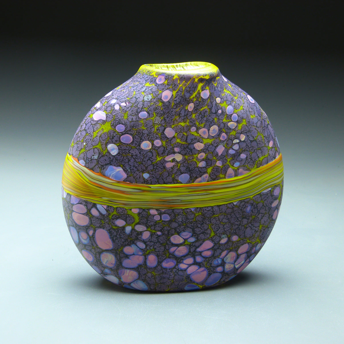 Lavender Strata Vase