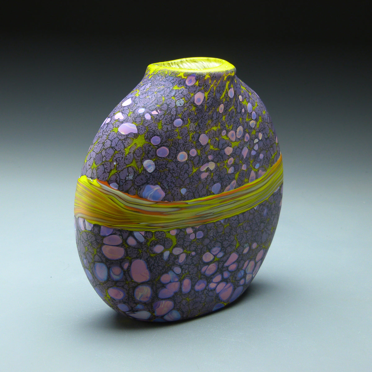 Lavender Strata Vase