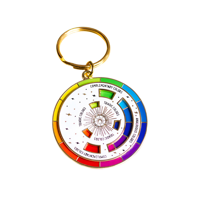 Color Wheel Keychain - Getty Museum Store