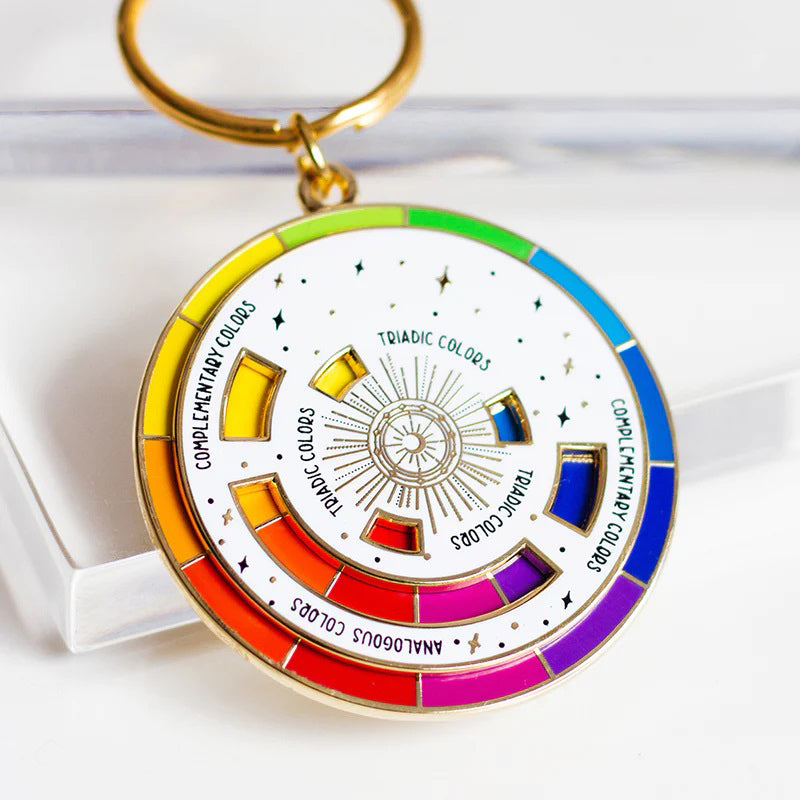 Color Wheel Keychain