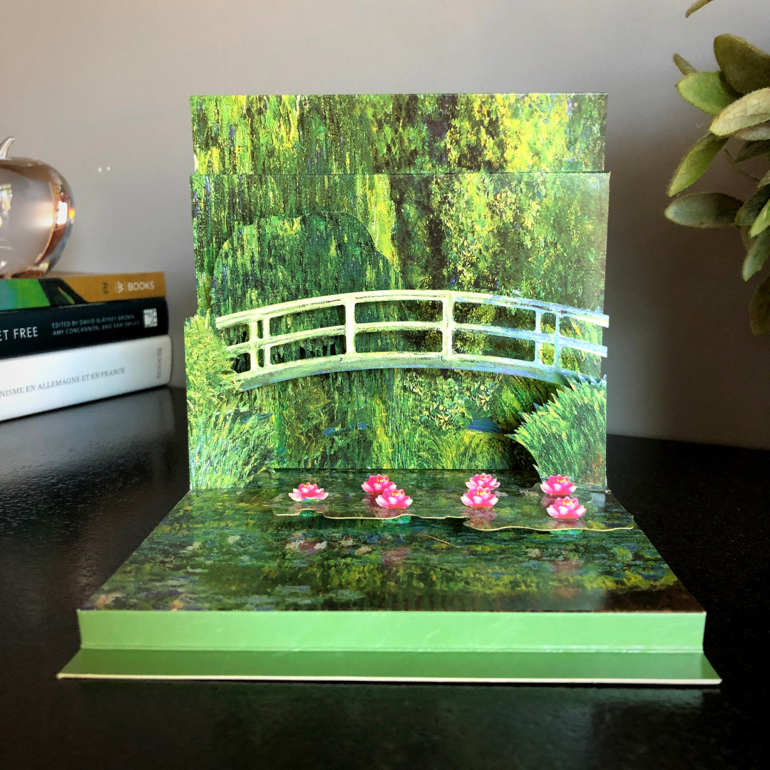 Monet&#39;s Waterlilies Pop-Up Card