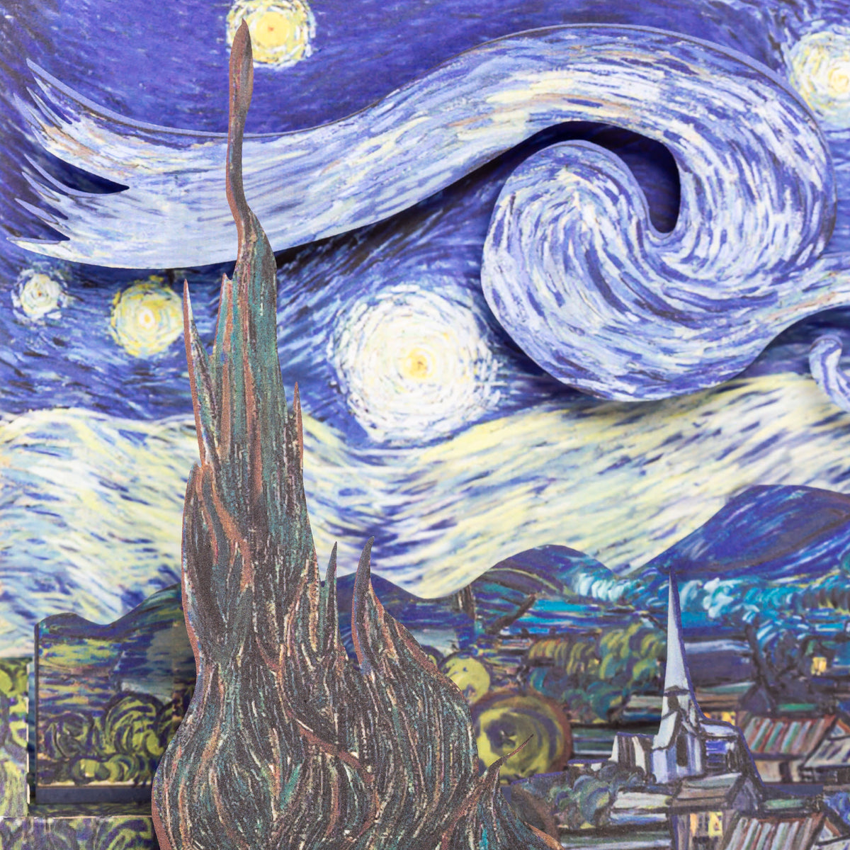 Pop-Up Card - Van Gogh&#39;s The Starry Night