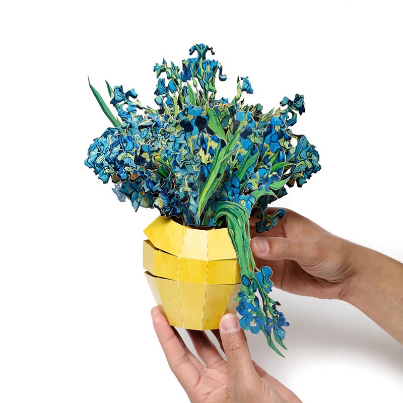 Vincent van Gogh Irises Pop-up Bouquet
